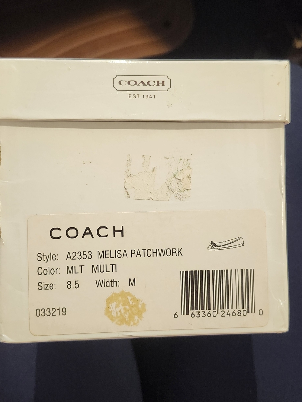 Vintage Y2K Coach Melissa Patchwork Flat Sneaker - Picture 3 of 7